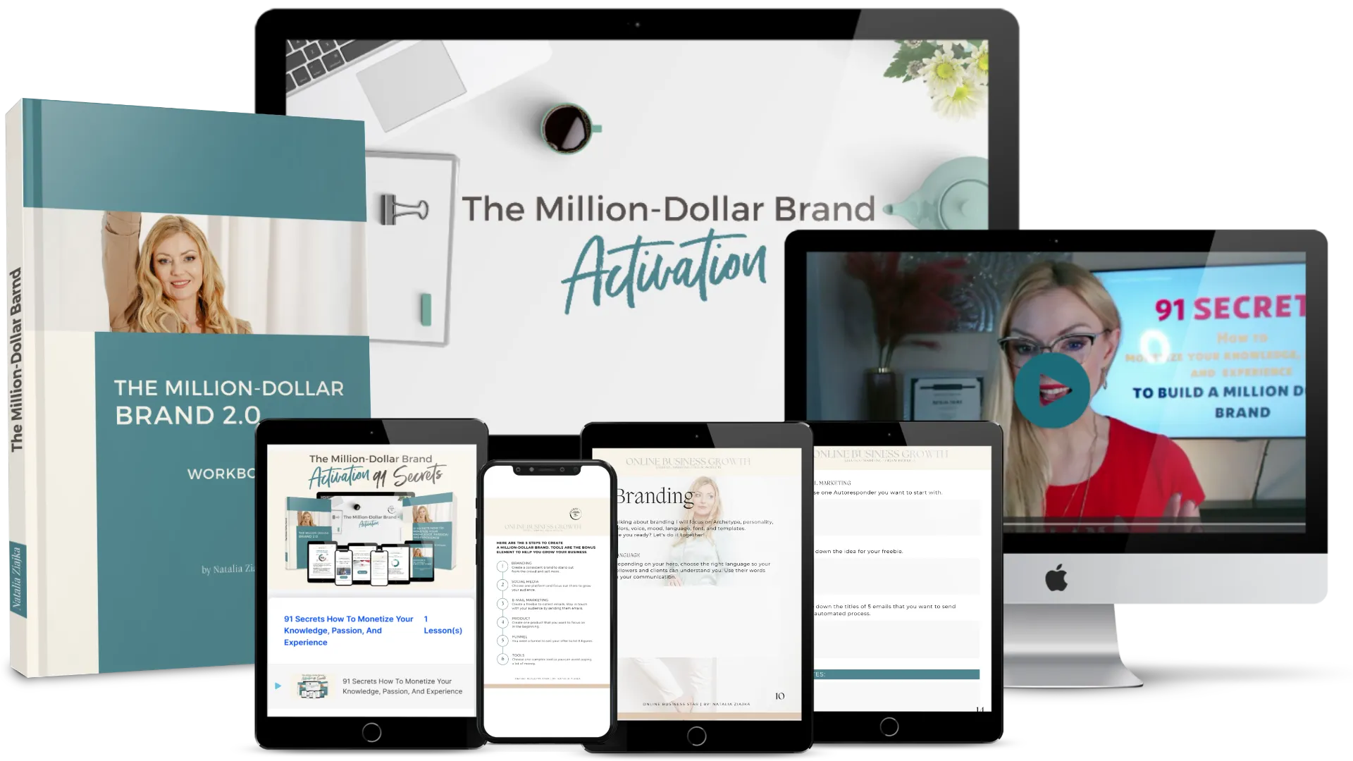 Mockup presenting offer