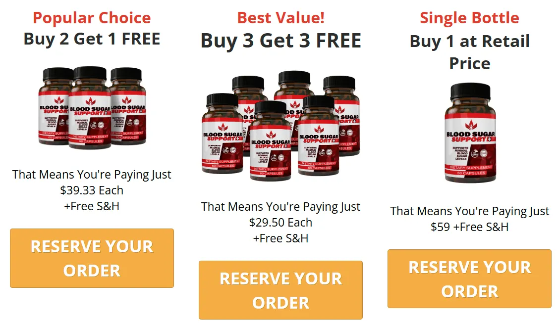 NEW Blood Sugar Support+ Pricing and value ,