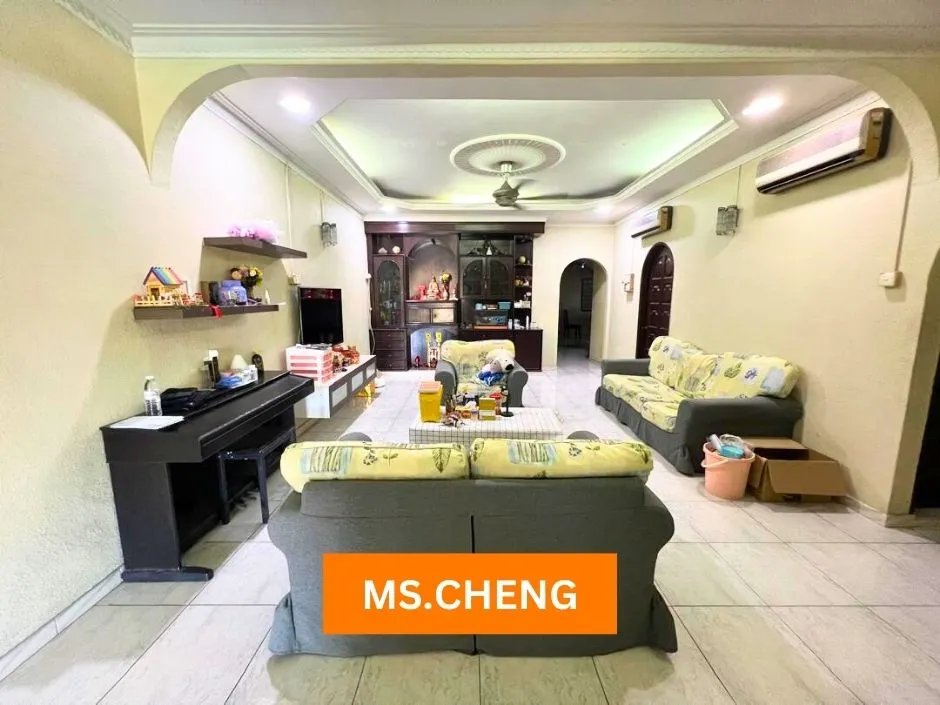 1-storey semi-detached house for sale at taman mas