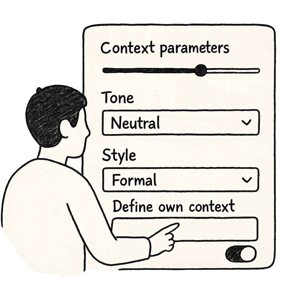 Customizable Context Image