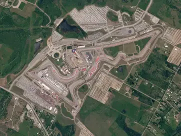 Circuit of the Americas Ariel View