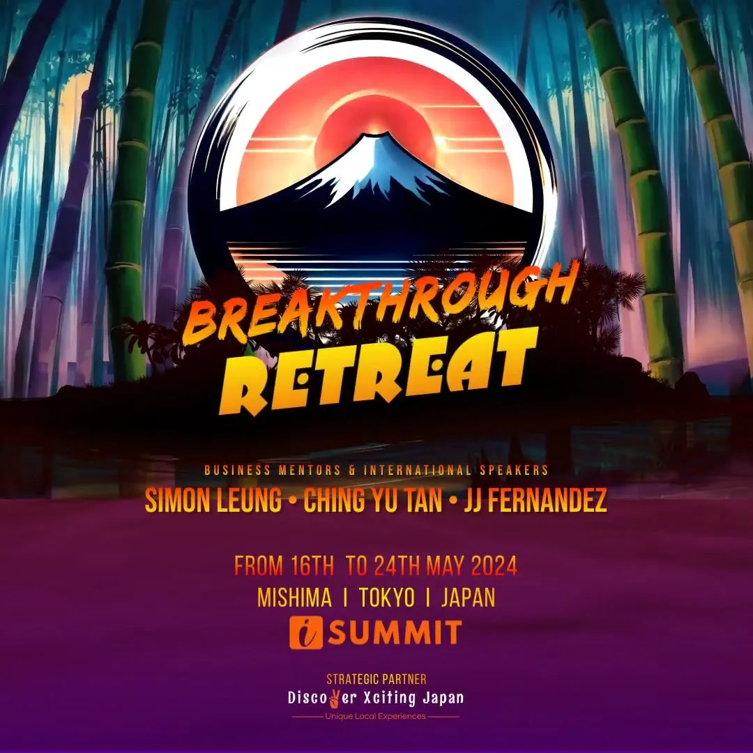 Breakthrough Retreat Tokyo flyer