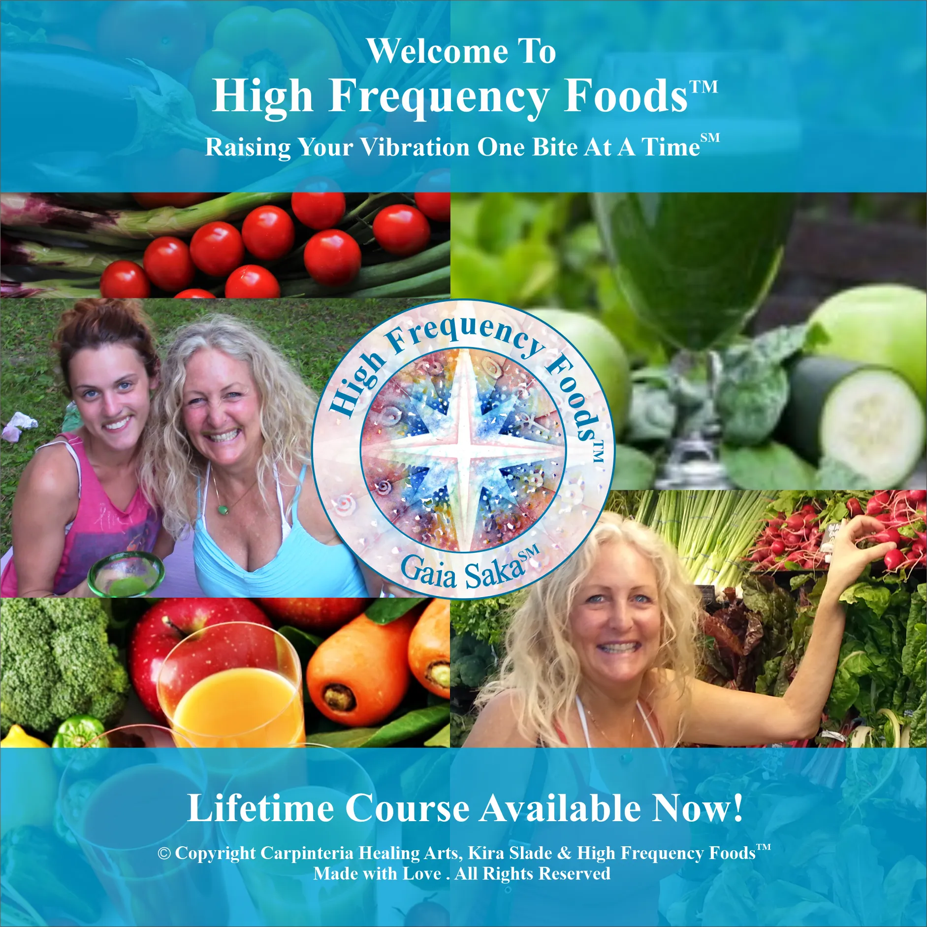 High Frequency Foods For Ascension Course
