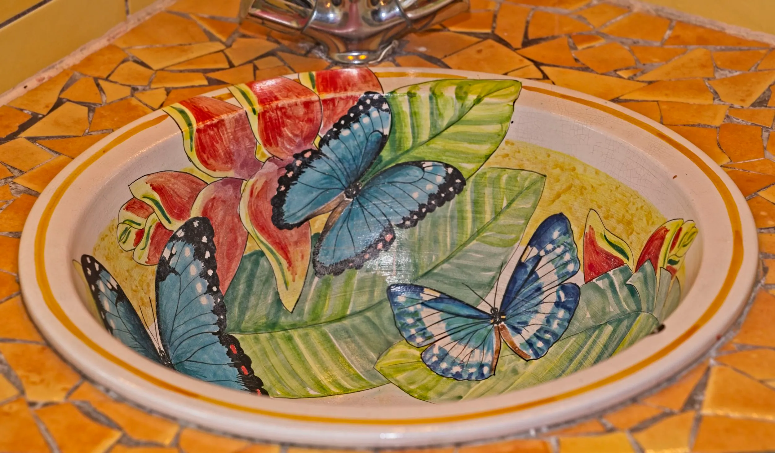 Butterfly Room Sink