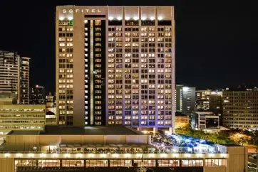 Sofitel Brisbane Central Exterior Night