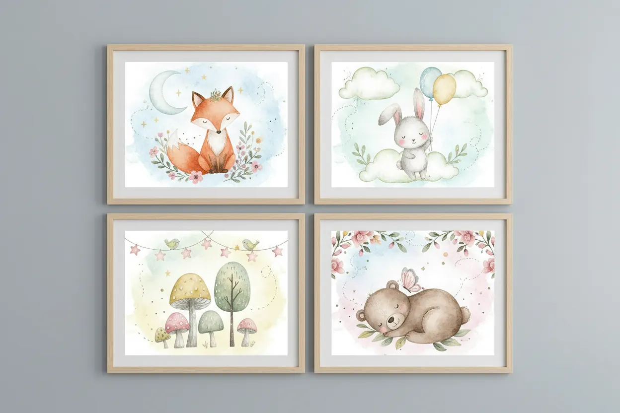 Matching Prints for Kids