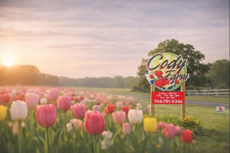 Cody Strawberry Farm U-Pick Tulips