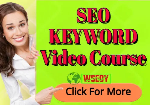 seo keyword video course