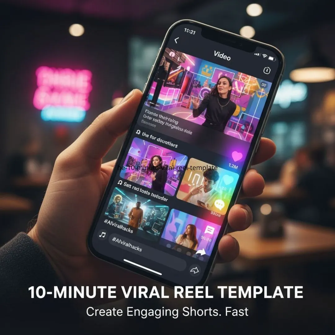 10-Minute Viral Reel Template.