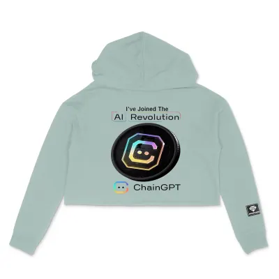 I've joined the AI Revolution ChainGPT women's hoodie