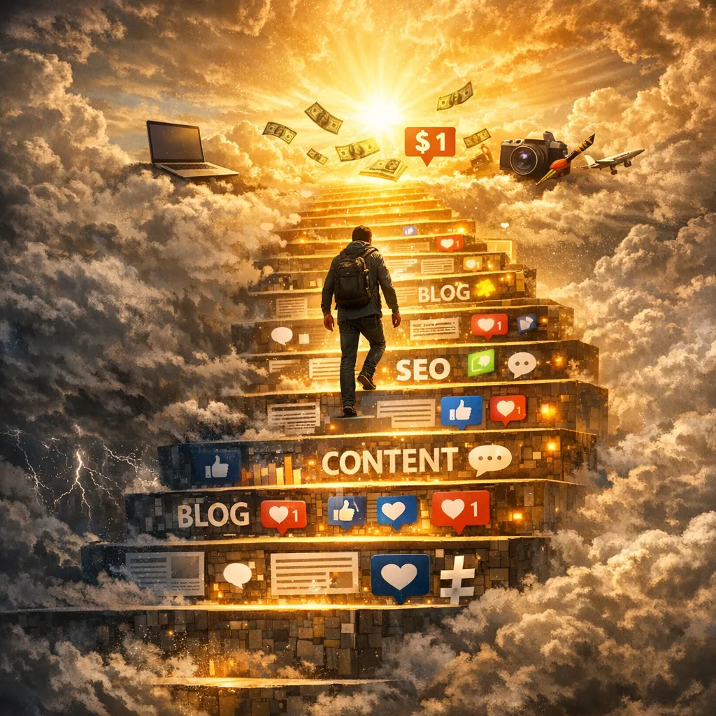 Driving Traffic to Your Blog-The Climb to Passive Income-how-to-start-a-blog-that-makes-money