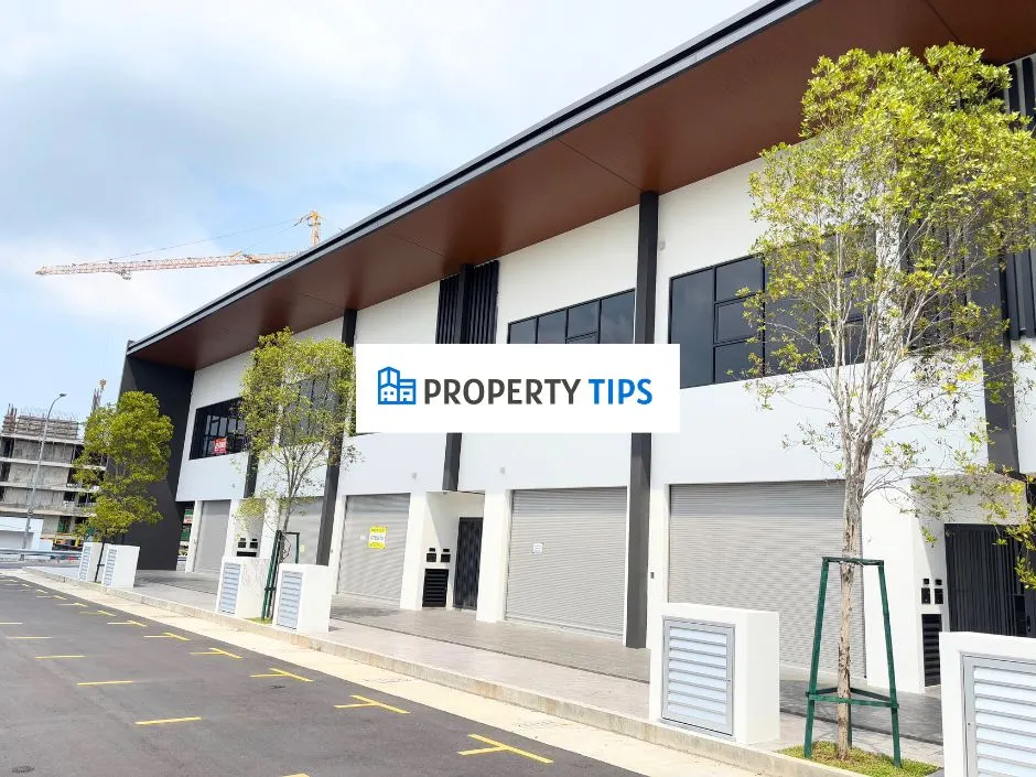 alma 2 storey shoplot for rent at sanctuary row at bukit mertajam penang
