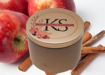 KNS Delightful Candles Signature Collection Apple Cinnamon