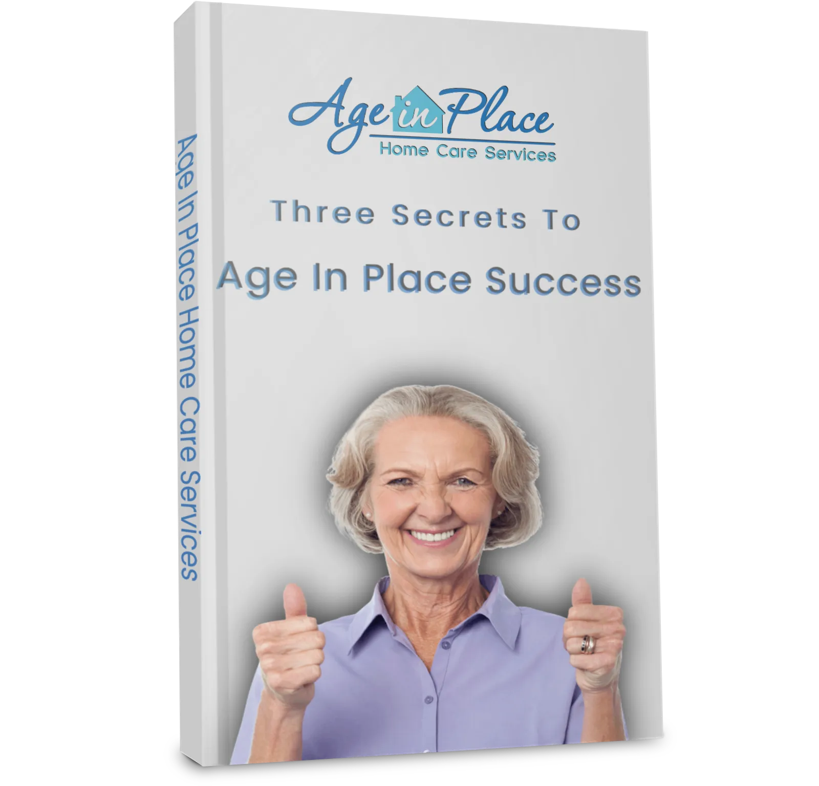Three secrets to age in place success ebook cover