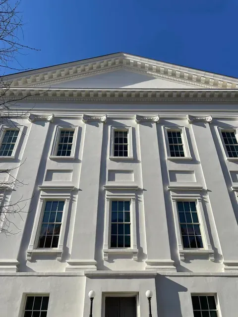 Virginia State Capitol in Richmond Virginia designed by Thomas Jefferson