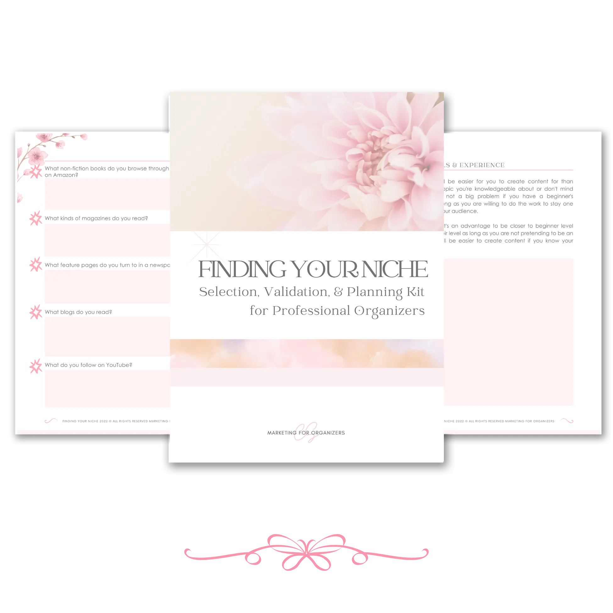 Find My Niche 3 pages
