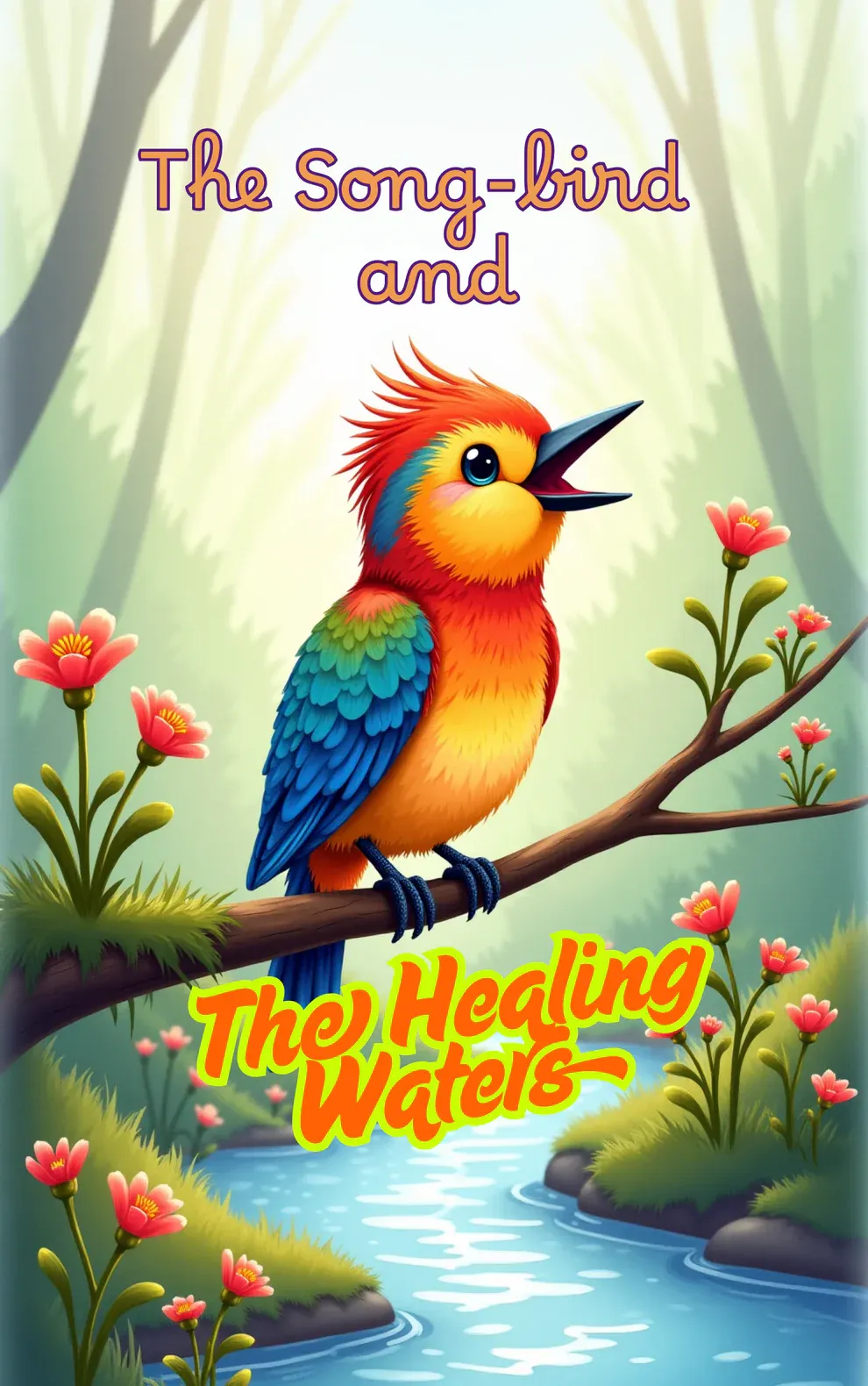The Song-bird and the healing waters personalized book