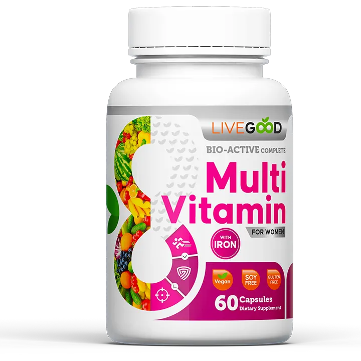 Bio-Active Complete Multi-Vitamin for Women with Iron