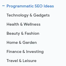 500 seo ideas