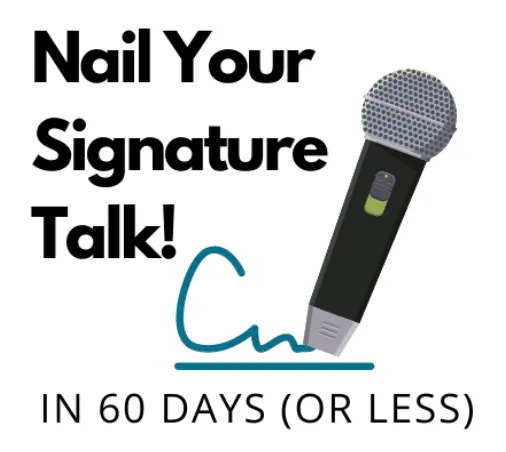 Nail Your Signature Talk Logo
