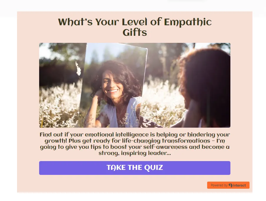 Empath Quiz Preview