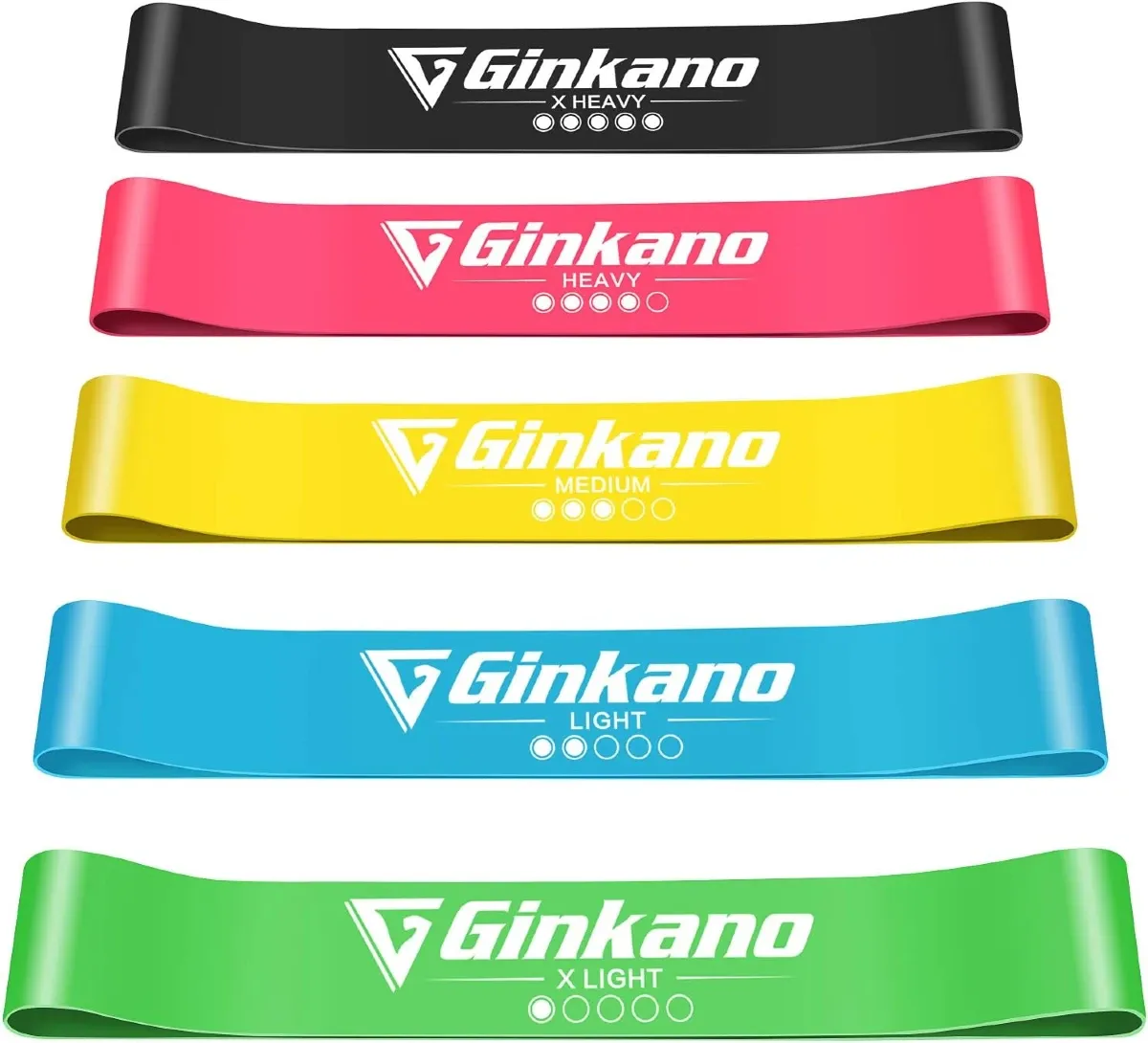 juego de mini bandas en loop marca Ginkano