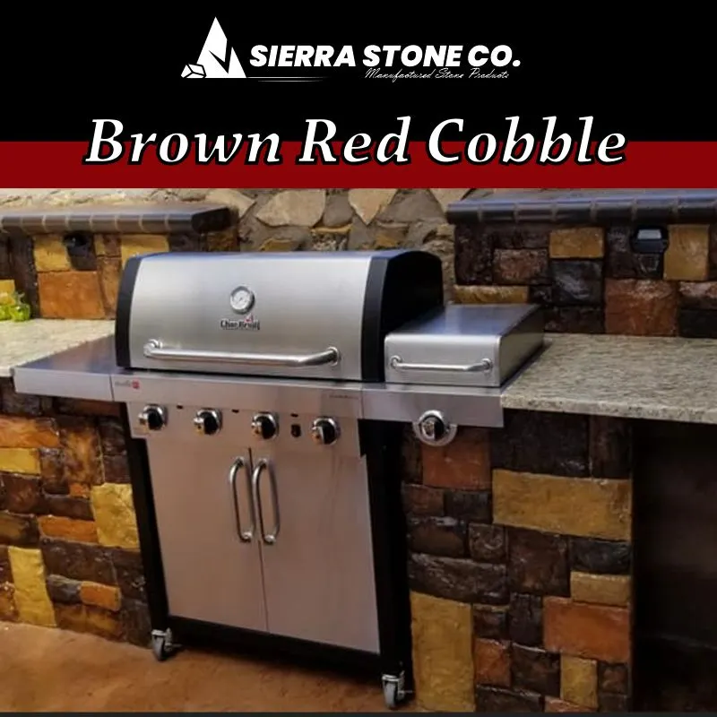 Cobble stone veneer