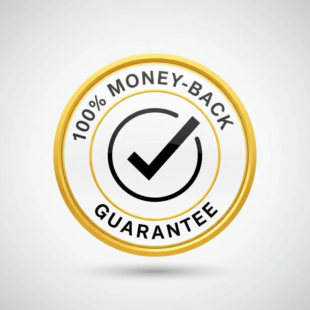 30 day money back guarantee seal