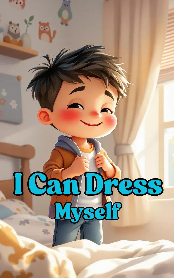 I can Dress Myself Personalized book
