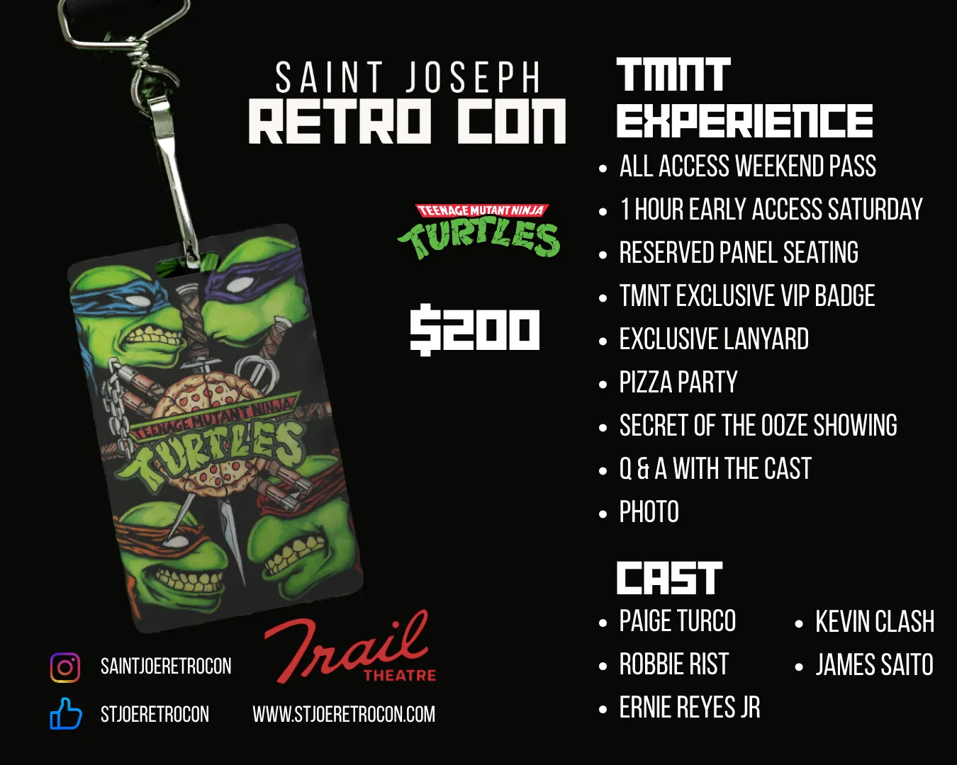 TMNT VIP Package
