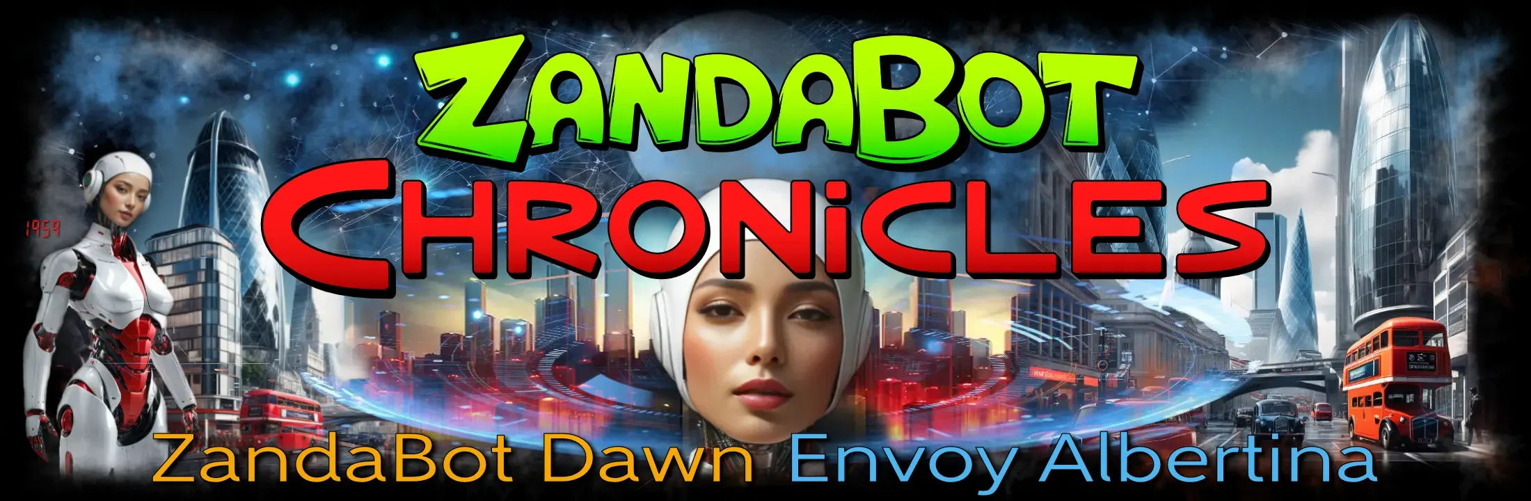ZandaBot Chronicles ZandaBot Dawn Envoy Albertina