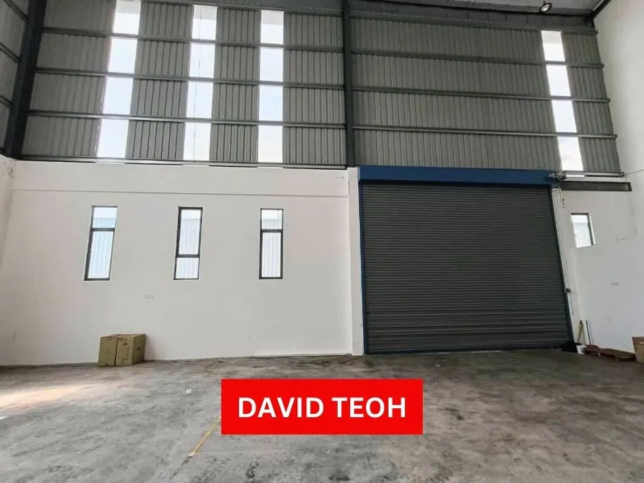 alma signature industrial park 1.5 storey detached factory warehouse at taman industri impian