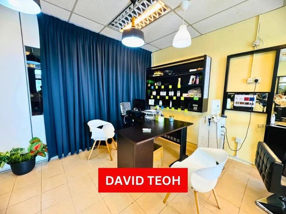facing main road reno saloon ground floor shoplot for rent at taman impian ria alma bukit mertajam