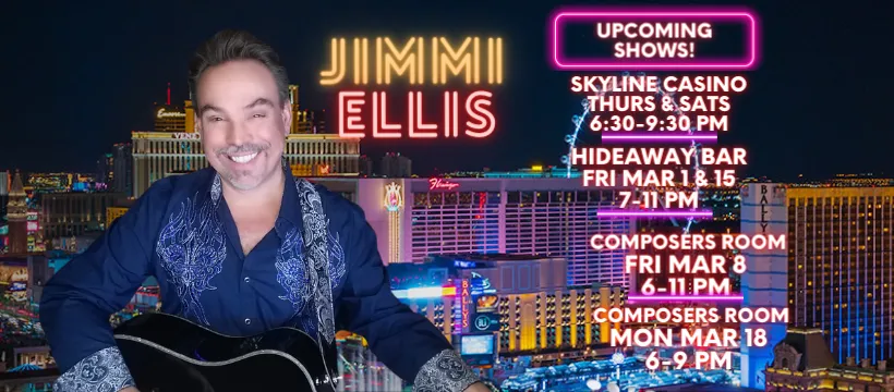 Jimmi Ellis Las Vegas Show Schedule 