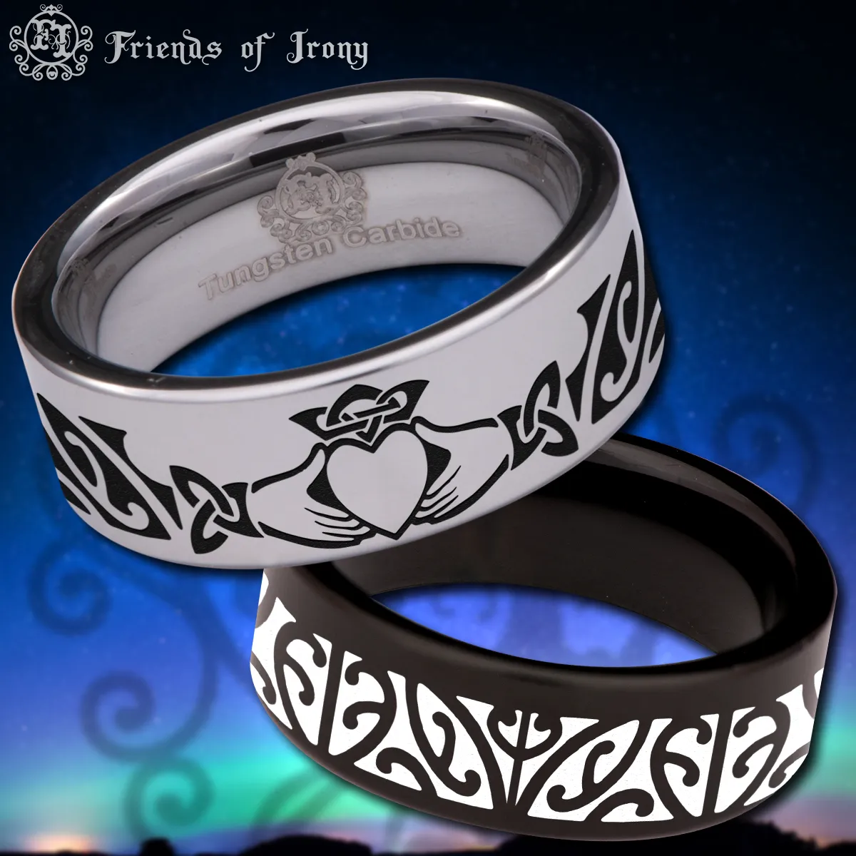 Celtic Claddagh Ring from Friends of Irony