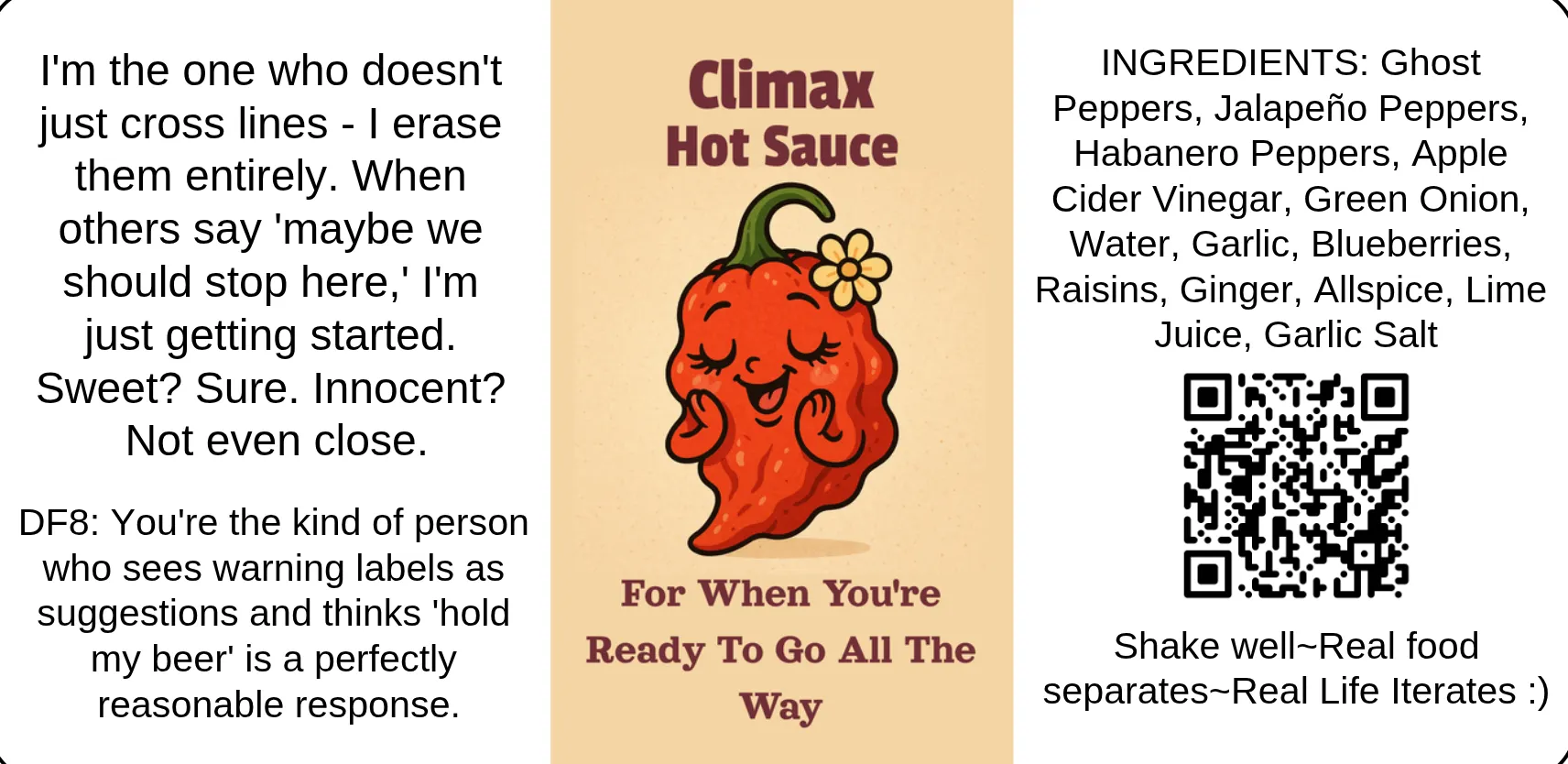 Image of Climax Hot Sauce