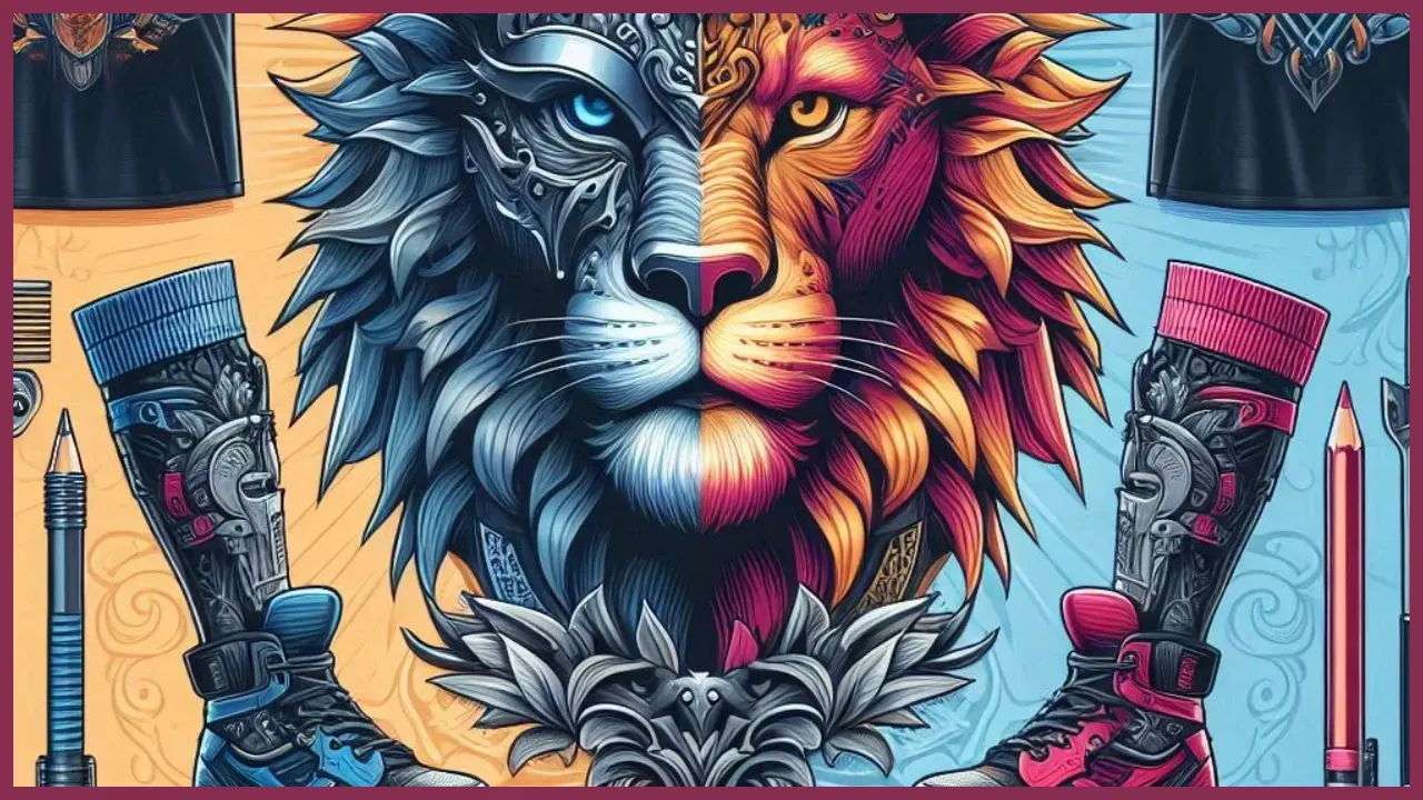 Custom apparel including bold, colorful t-shirts, hoodies, and branded merchandise showcasing a company’s unique brand identity through vibrant designs. Click now for more details.