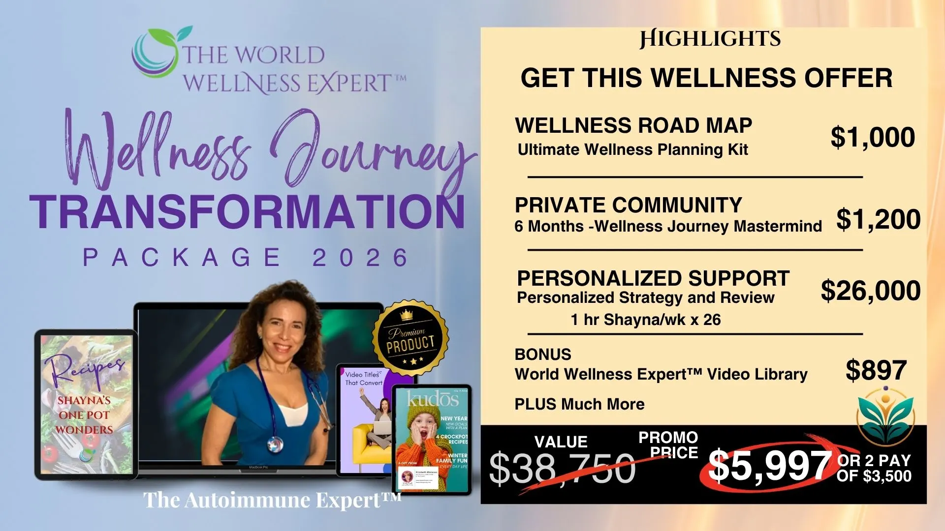 reclaim life journey package 