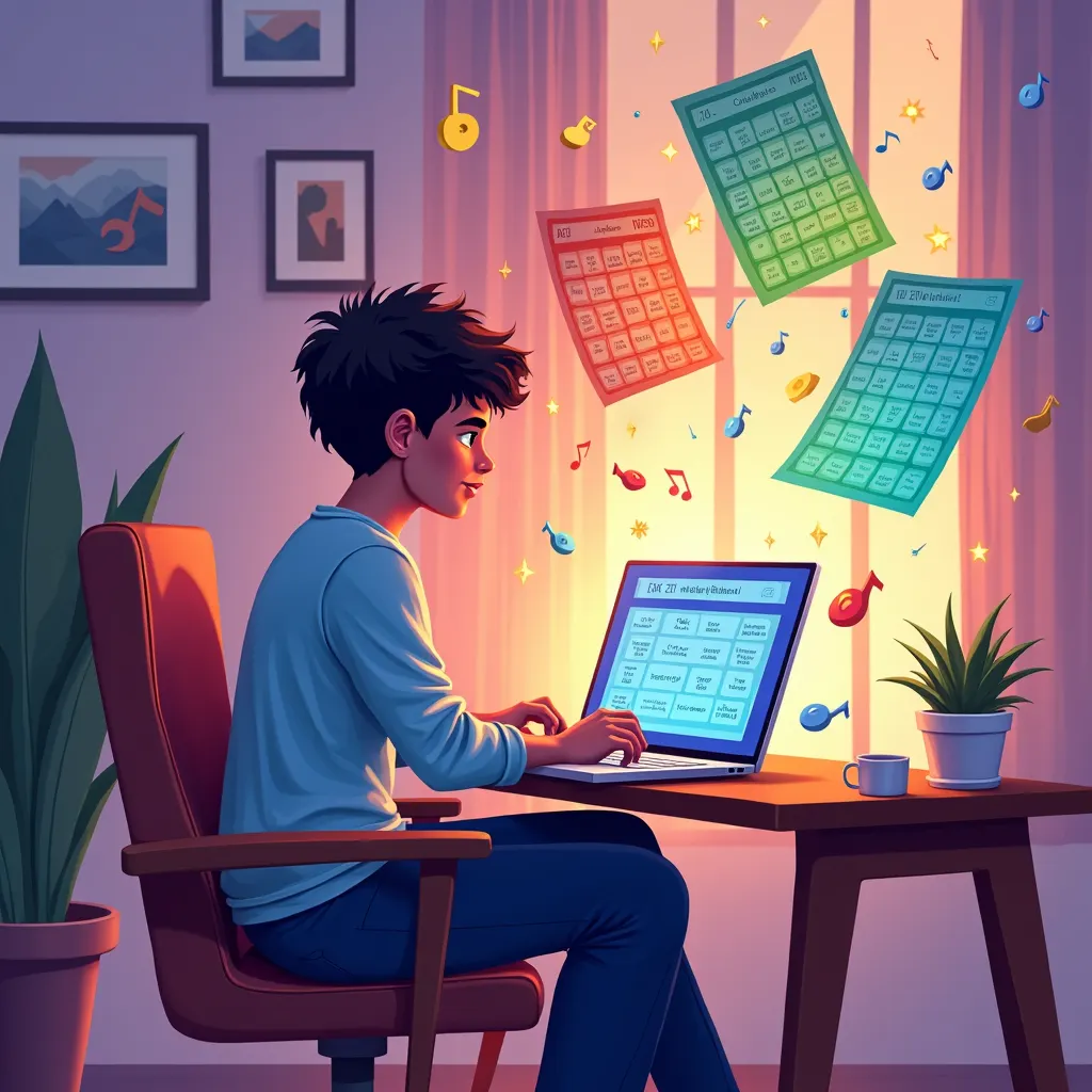 create unlimited music bingo cards