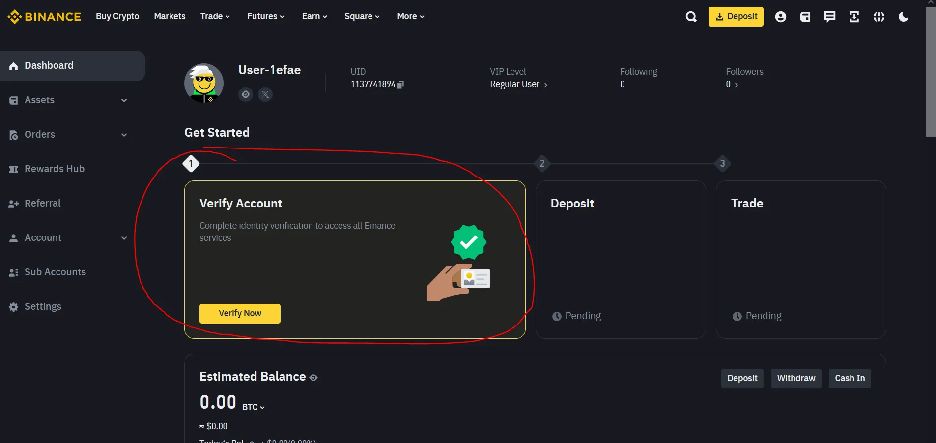 Binance Verification Tutorial - Binance KYC