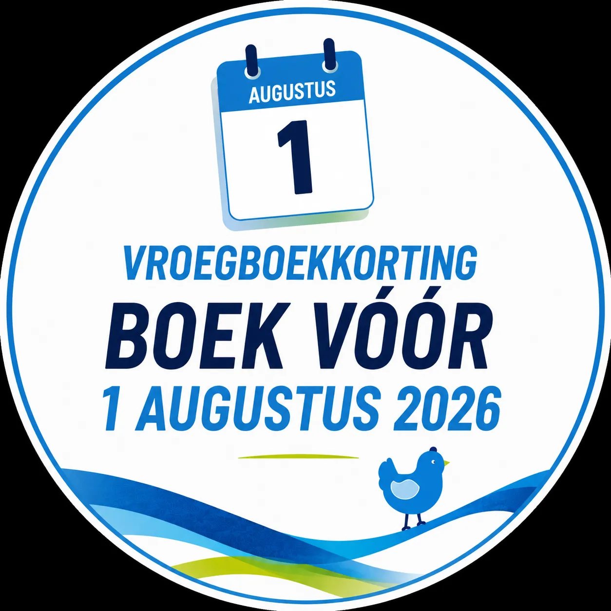 vroegboekkorting
