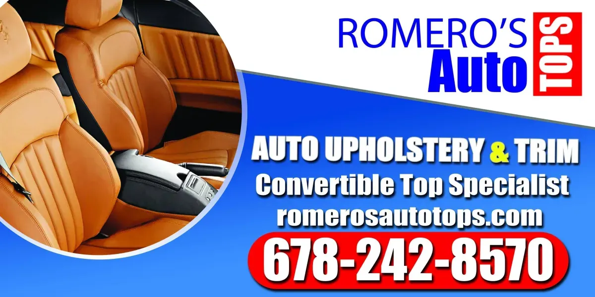 Romero's Aut Tops - Atlanta's Best Convertible Repair Specialists
