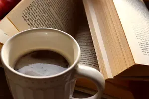coffee and a book