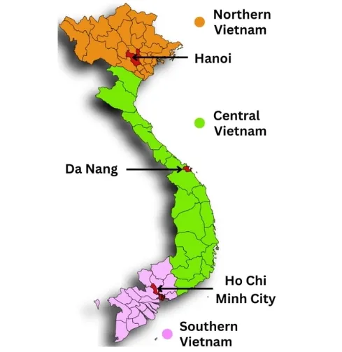 Vietnam map