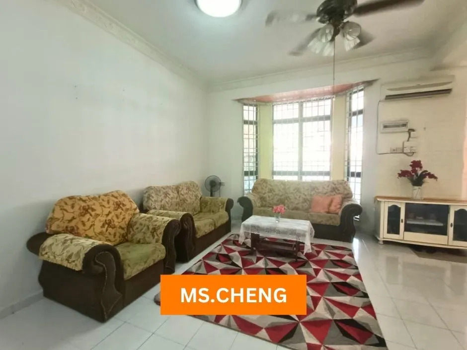 taman pokok sena indah 2-storey terrace house for rent at kepala batas