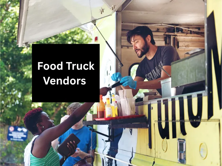 Food Truck Vendors with Multifamily Celebrity