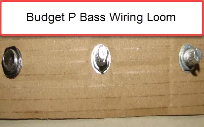 Budget P bass loom small
