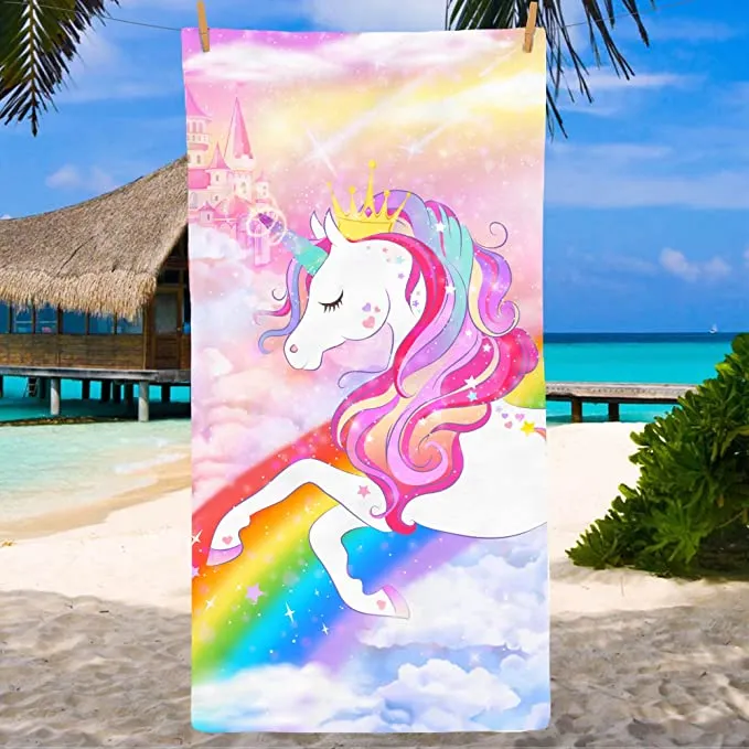 Unicorn Rainbow Towel