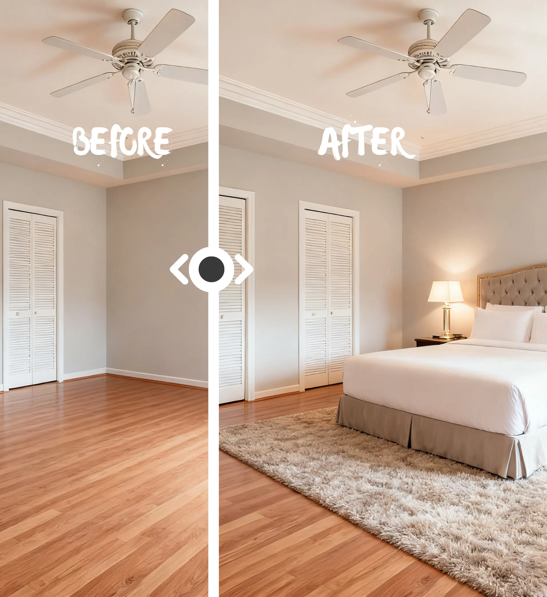 Empty - luxury hotel style bedroom v1