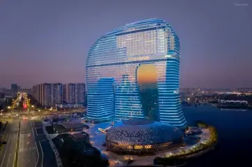 Huzhou Marriott Hotel Nanxun Exterior Night